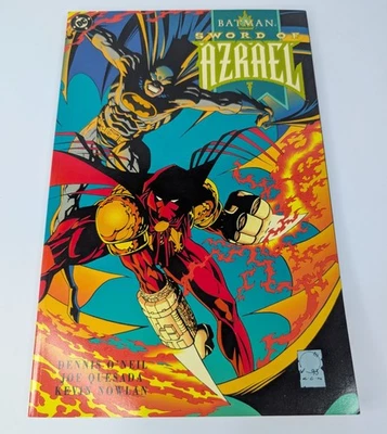 Batman Espada de Azrael DC Comics 1993 Libro de bolsillo comercial TPB Quesada Variante dorada Foto 1 de 3