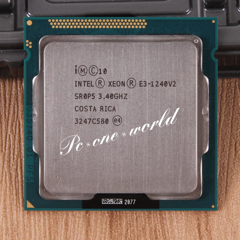 100% OK SR0P5 Intel Xeon E3-1240 V2 3.4 GHz Quad-Core E3-1240V2 CPU LGA 1155 - Image 1 of 1