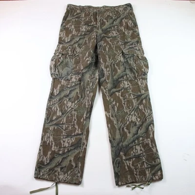 Vintage Mossy Oak Camo Pants Mens Medium AOP Chamois Hunting Camo USA - Image 1 of 4