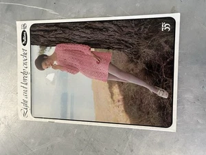 Old Vintage Patons N 695 Knitting Book Pattern Lovely Crochet Dress Jumper - Picture 1 of 8