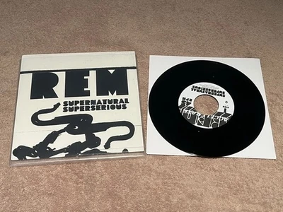R.E.M. “”Superatural Superserious” 7-inch NM/EX 2008 RSD accelerate - Image 1 of 2