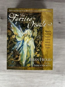 The Faeries Oracle By BRIAN FROUD-JESSICA MACBETH HC BOOK Complete 66 Card Deck - Picture 1 of 10