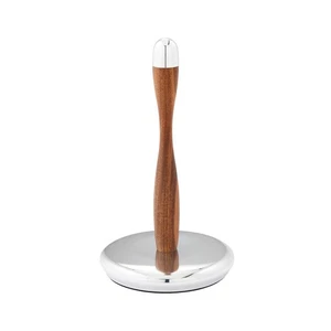 Curvo Paper Towel Holder | Wooden Paper Towel Stand for Countertop | Kitchen ... - Picture 1 of 7
