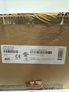AXIS  INC 0551-001 Q1614E q1614-E 720P IP66 IP CAMERA OUTDOOR INDOOR NIB - Picture 1 of 6