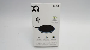 XQISIT 31578 Rapide Chargeur sans Fil Station 10 W Noir - Photo 1 sur 3