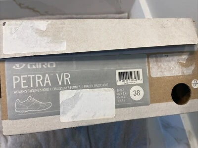 Nuevo Giro Petra VR MTB Zapatos de Bicicleta EU38 Para Mujer 6.5 Gris 2 Pernos SPD Vibram Foto 1 de 4