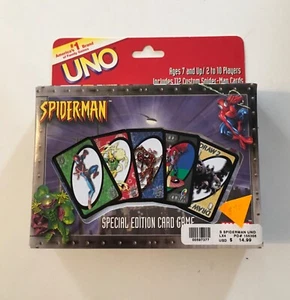 Uno Card Game Spiderman Edition By Marvel NIB - Picture 1 of 2