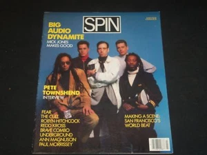 1986 MARCH SPIN MAGAZINE - BIG AUDIO DYNAMITE COVER - GREAT PHOTOS - SP 4137 - Picture 1 of 2