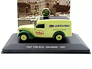 FIAT 1100 ELR VAN GALBANI YEAR 1951 ALTAYA SCALE 1:43 DIECAST VAN MODEL - Picture 1 of 10