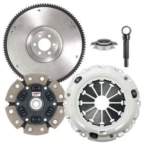 STAGE 3 HD CLUTCH KIT+FLYWHEEL for 7/88-99 NISSAN SENTRA 1.6L GA16DE B12 B13 B14 - Picture 1 of 10