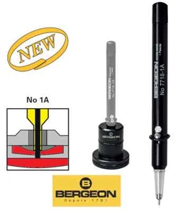 GENUINE Bergeon 7718 Automatic oiler No 1A Drop deposit oiler SWISS MADE - Picture 1 of 5