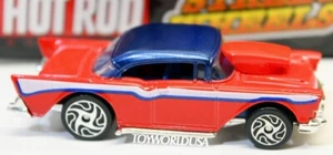1998 Racing Champions Street Wheels Hot Rod Magazine Issue #27 '57 Chevy - Picture 1 of 1