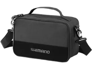Bolsa de carrete Shimano negra PC-029R talla M con cinturón de hombro envío desde Japón - Imagen 1 de 2