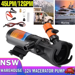 45L/min Macerator Sewerage Pump Waste Toilet Sewage Water Disposal Cleaner Pump - Picture 1 of 18
