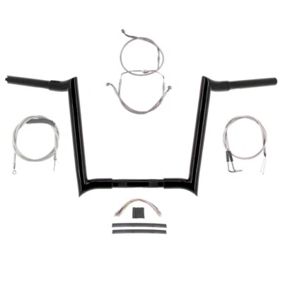 Kit de manillar Hooker Ape 2007 Harley-Davidson Road Glide King 1/4" negro 14" Foto 1 de 3