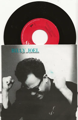 BILLY JOEL I GO TO EXTREMES RARE ORIGINAL SINGLE FROM NETHERLANDS, MINT - Image 1 of 2