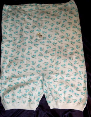 Neu! Höschen Langbeinslip Unterhose Schlüpfer Cotton weiß - mint THIEME 54 - Bild 1 von 3
