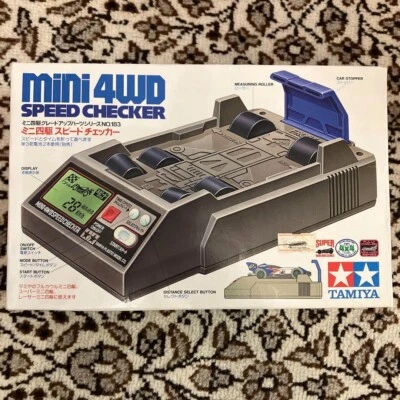 Tamiya Mini 4WD Speed Checker No 183 Tool for Car Testing From Japan - Image 1 of 2