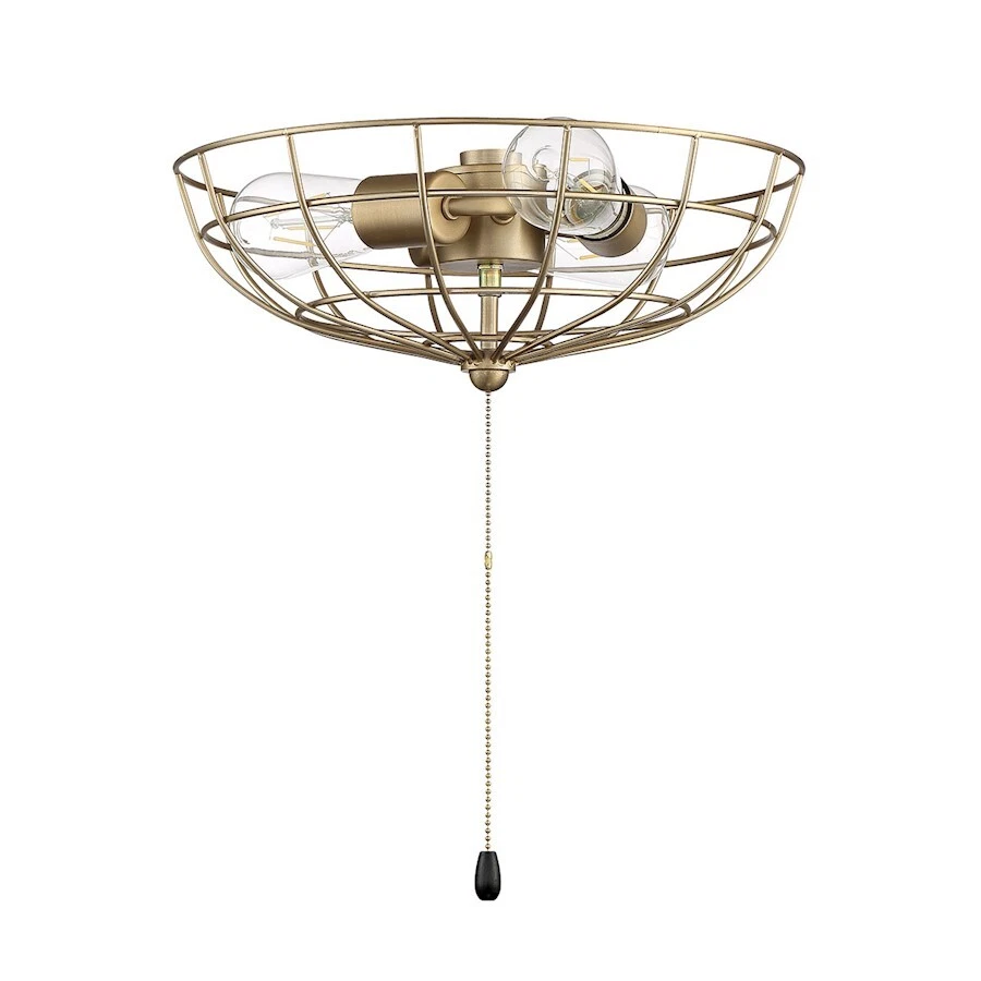 Craftmade Cage Bowl Light Kit, Satin Brass - LK2801-SB-LED - Image 1 of 1