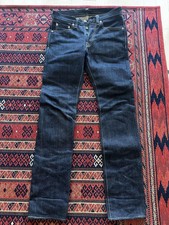 Iron Heart 25Oz Selvedge Denim Pants Sizem Vintage Slim Straight Men'S