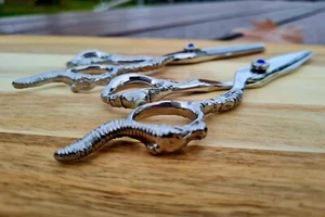 Kit de tijeras de peluquería Deveil's Horn para hombre profesionales | tijeras de corte de pelo - Imagen 1 de 5