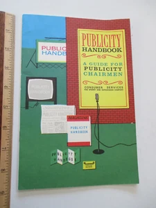 VINTAGE S & H PUBLICITY HANDBOOK CONSUMER SERVICES FREE SHIPPING - Foto 1 di 5