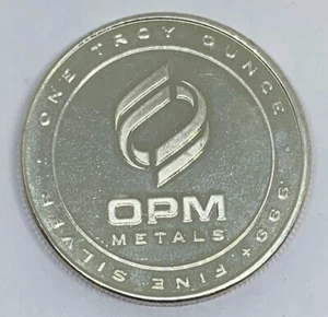 Ohio Precious Metals OPM 1 oz Silver Round 999 Coin - Picture 1 of 2