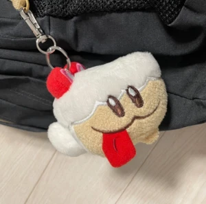 Cookie Run Kingdom offizieller Cake Hound Cookie Plüsch-Schlüsselanhänger 3 Zoll Puppe Schlüsselanhänger - Bild 1 von 7