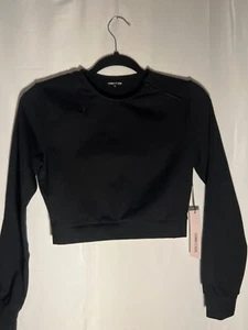 UVP $ 540 Cushnie Et Ochs Damen-Leggings mit Rundhalsausschnitt Reißverschluss Größe XS schwarz neu mit Etikett - Bild 1 von 6