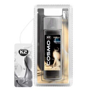 K2 COSMO Lufterfrischer Autoparfüm Duftbaum Autoduft- Zerstäuber VANILLE 50ml - Bild 1 von 6
