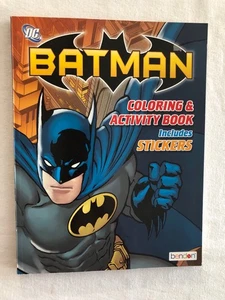 Bendon Batman Coloring & Activity Book Includes Stickers (2014, Paperback) - Imagen 1 de 7