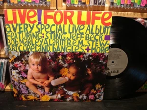 Live! For Life ~ MTV ERA New Wave LP *I.R.S. Records Compilation IRS-5731 - Picture 1 of 5
