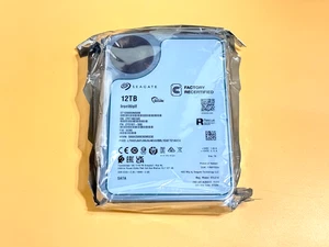 Seagate 12TB IronWolf 3,5" SATA 7200rpm Interne Festplatte ST12000VN0008 - Bild 1 von 1
