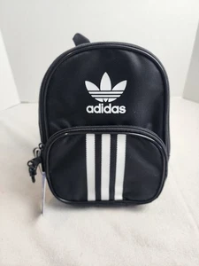 Neu mit Etikett Adidas Originals Santiago Mini-Damenrucksack/schwarz weiß bevorzugter Versand - Bild 1 von 14