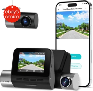 2.7K Ultra HD Dash Cam Front Rear Night Vision GPS WiFi Sony IMX335 ADAS - Picture 1 of 12
