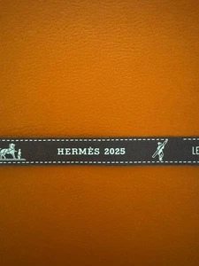 AUTHENTIC Hermes Ribbon 0.5 Inch 85 Inches - Picture 1 of 2