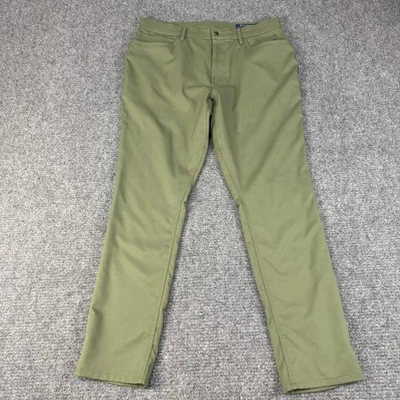 Polo Ralph Lauren Pants Mens 35x32 Olive Green Performance Casual Straight Leg - Image 1 of 4