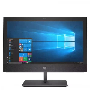 HP ProOne 400 G4 All-in-One Pentium G5500T 8GB 128GB SSD Win 11 Pro Wireless 20" - Afbeelding 1 van 5