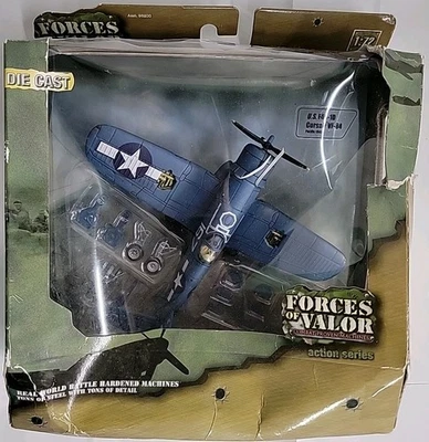 Forces Of Valor Vought F4U-1D Corsair VF-84 Pacific 1945 1:72 Damaged Box. - Image 1 of 2