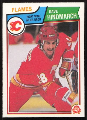 1983-84 O-Pee-Chee #82 Dave Hindmarc Flames NM-MT or Better! PACK FRESH! - Image 1 of 2
