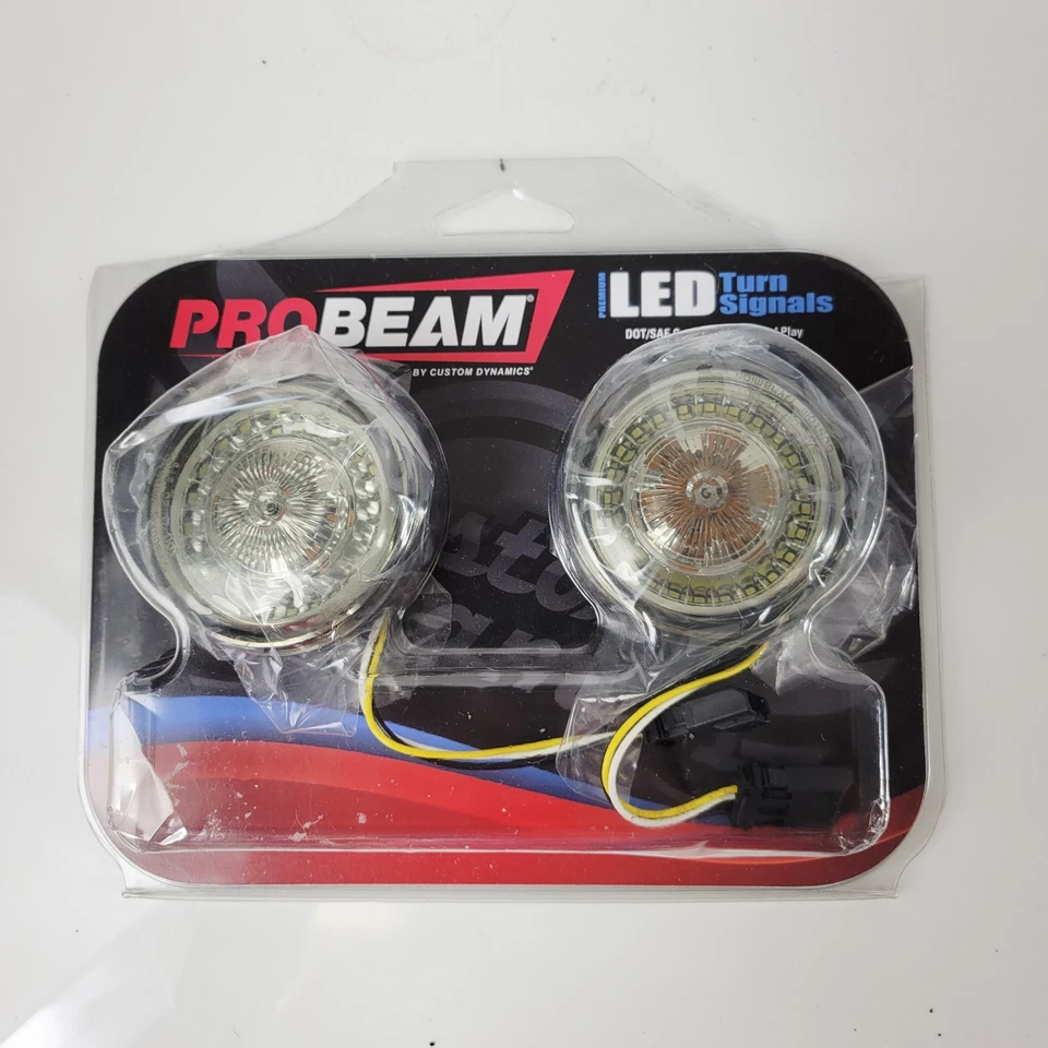 Custom Dynamics LED Turn Signal Kit Probeam 2020-1602 For Harley Davidson Models - Image 1 of 4