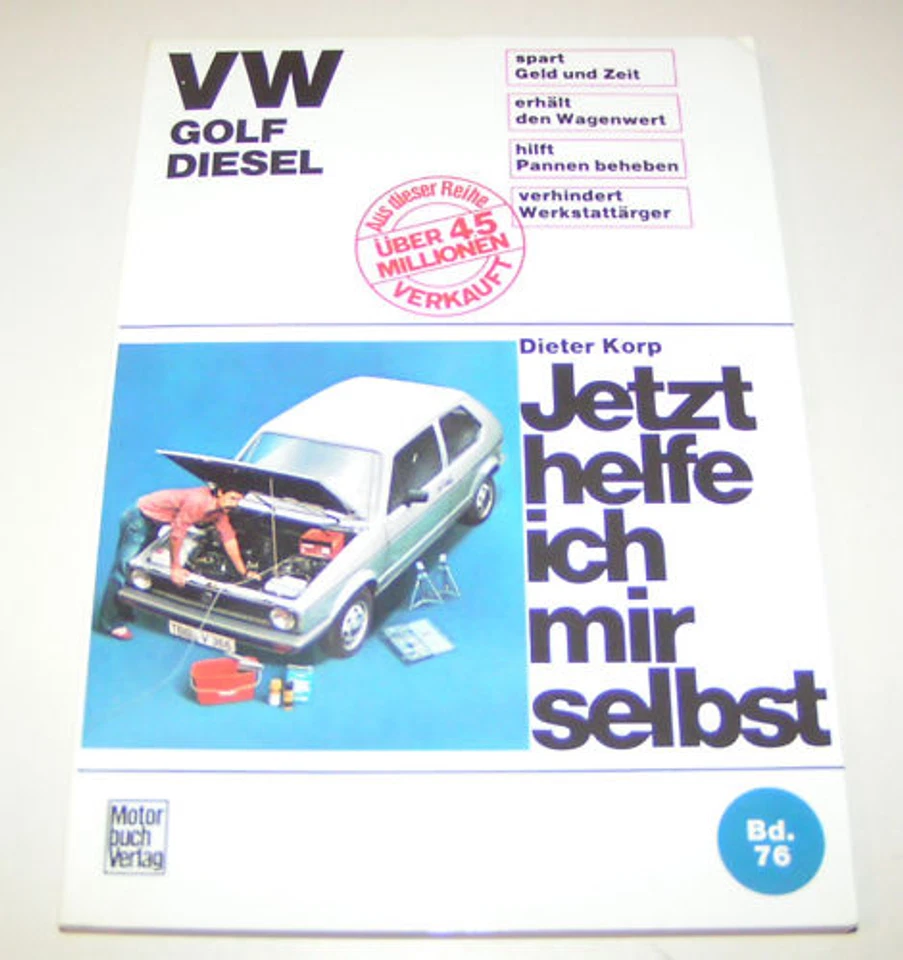 Manual De Reparación VW GOLF I DIÉSEL - A Partir Del Año De Construcción 1976 - Imagen 1 de 1