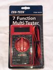 CEN-TECH 7 Function Digital Multi-Tester Multimeter #98025 NEW