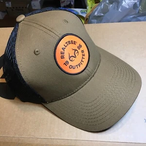 Brand New REALTREE MEN'S ADJUSTABLE BASEBALL HAT BROWN MAKE GREAT GIFT NWT !! - Picture 1 of 5