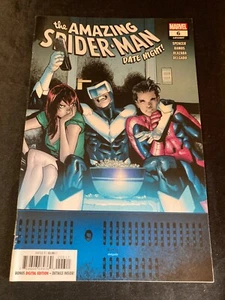 COMIC BOOK: MARVEL #6 THE AMAZING SPIDER-MAN DATE NIGHT LGY#807 NOV 2018 - Bild 1 von 3