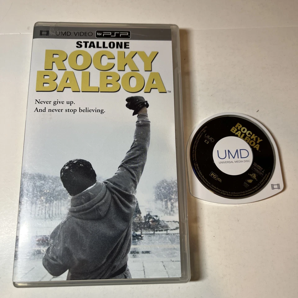 Rocky Balboa PlayStation portable PSP movie (UMD, 2007) TESTED  - Imagem 1 de 1