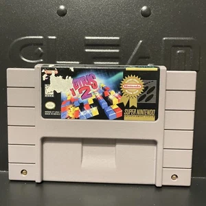 Tetris 2 (Super Nintendo Entertainment System, 1994) nur Cartridge - Bild 1 von 8