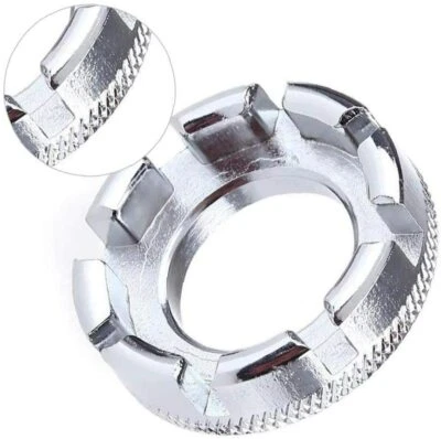 Chiave tira raggi bicicletta bici tiraraggi standard 8 facce attrezzo ciclismo - Immagine 1 di 4