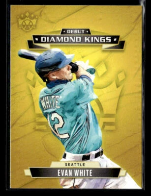 2021 Panini Diamond Kings #DDK-SM Evan White Debut Diamond Kings card - Image 1 of 2