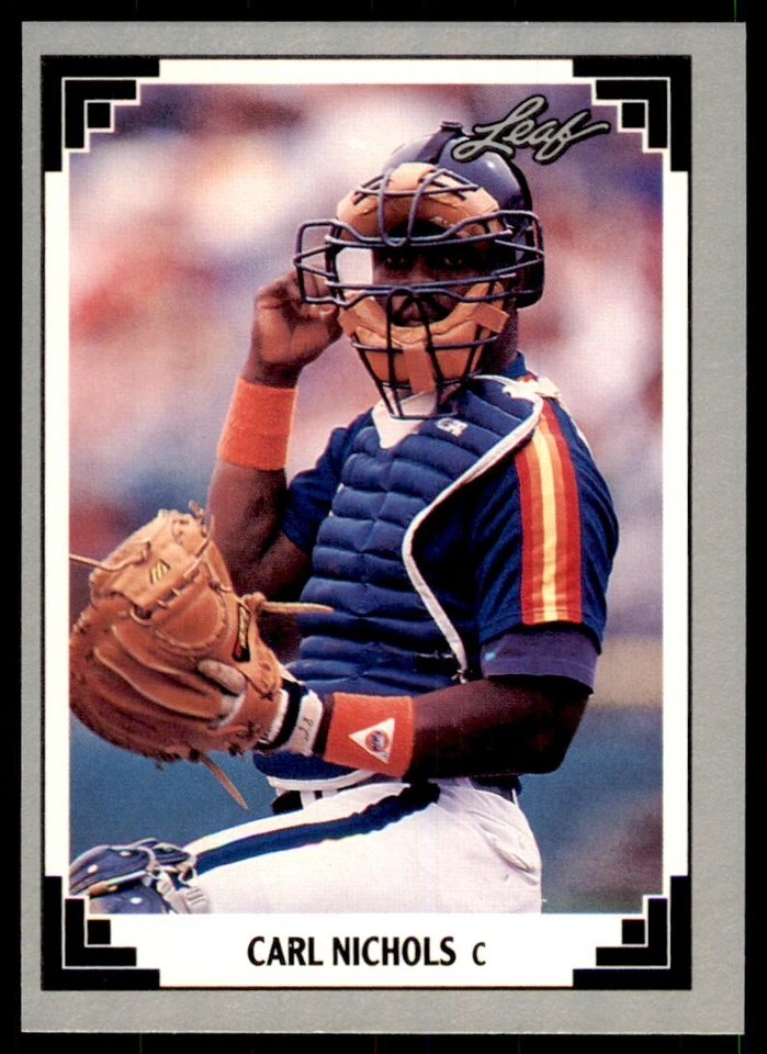 1991 Leaf Carl Nichols Baseball Cards #217 - Image 1 of 2